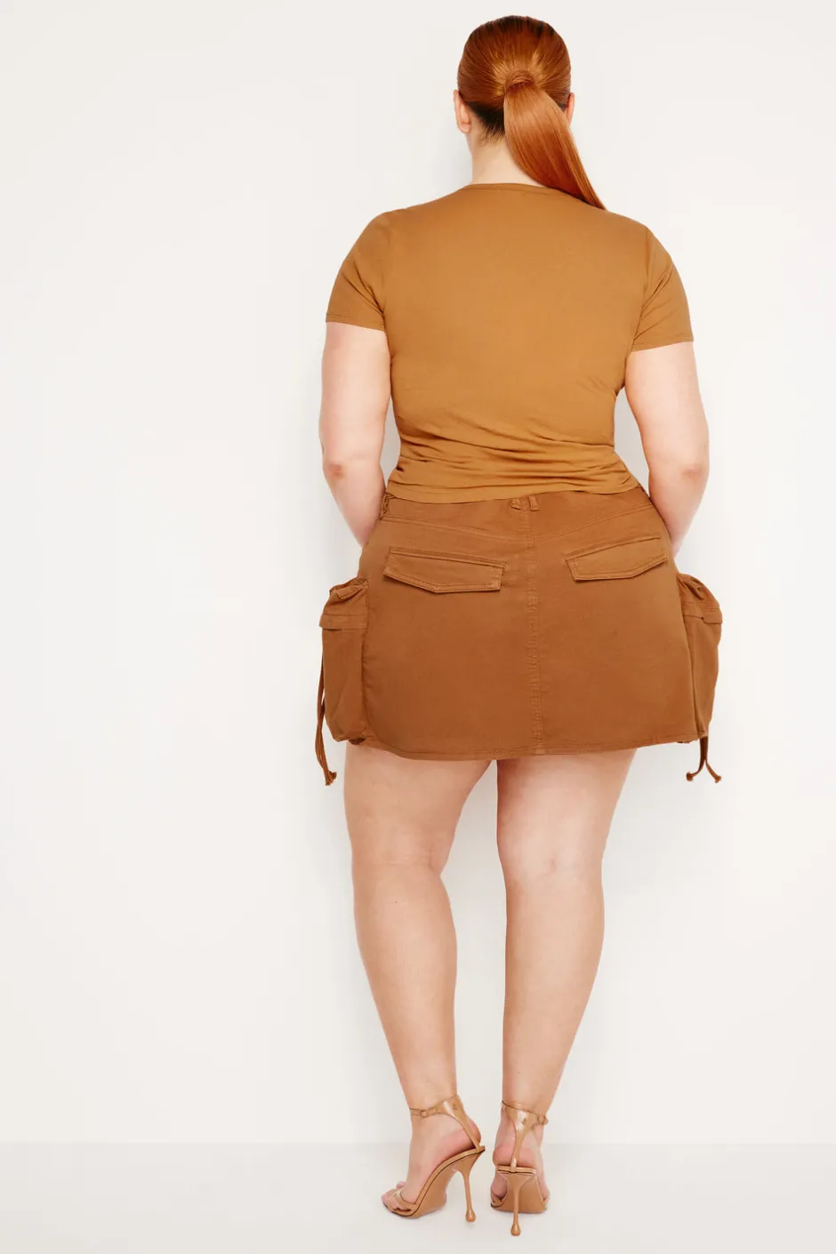 Good American Shorts & Skirts<CARGO MINI SKIRT Canyon003