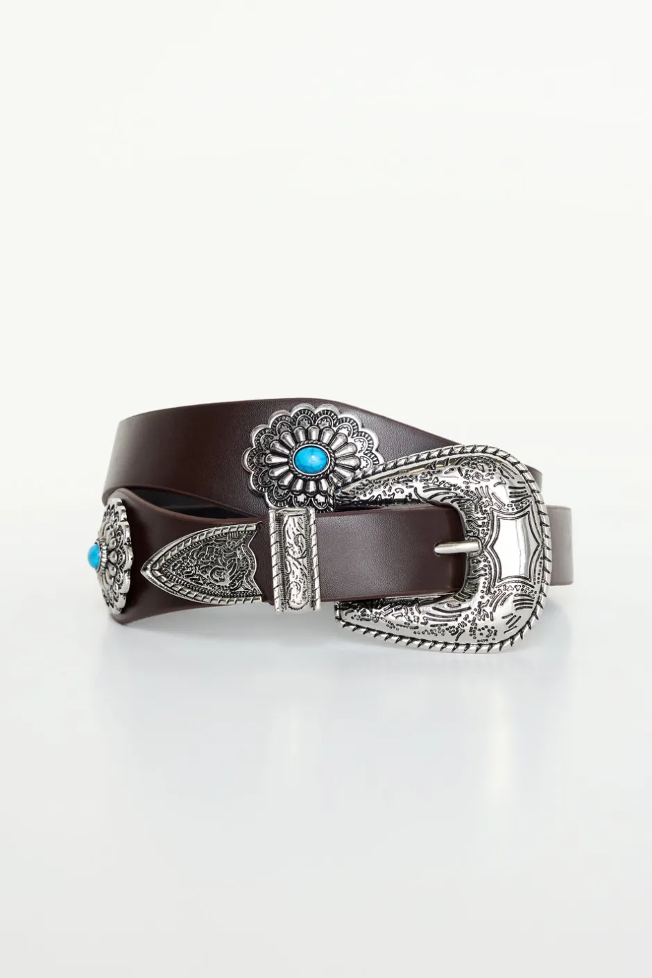 Good American Belts<CLASSIC WESTERN BELT Chocolate003