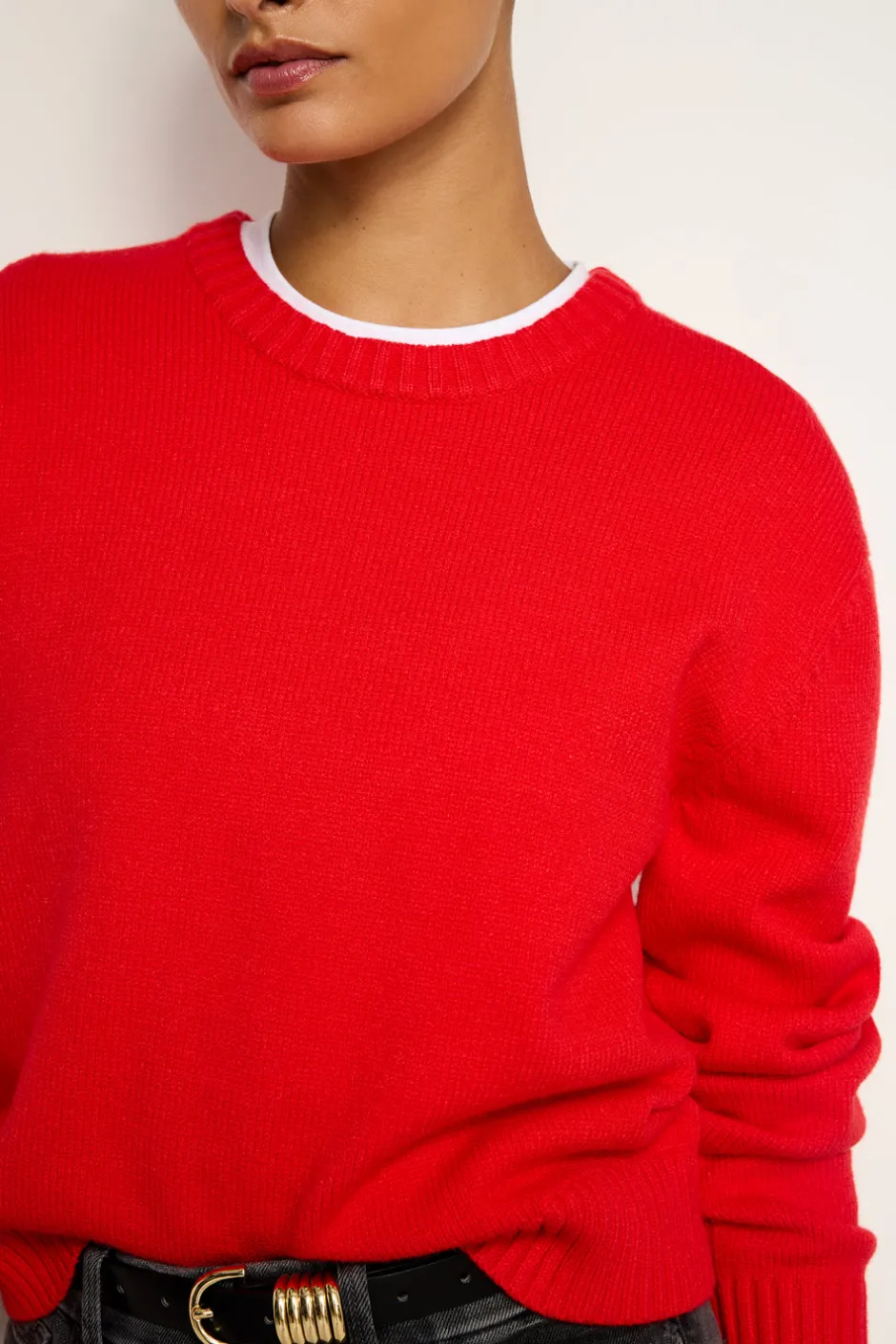 Good American Sweaters<COZY CREWNECK Grenadine003