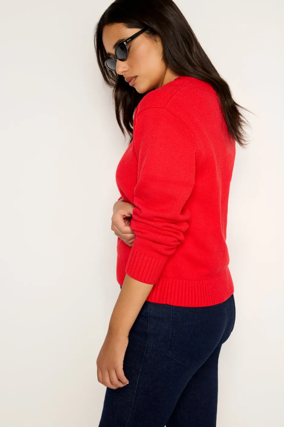 Good American Sweaters<COZY CREWNECK Grenadine003