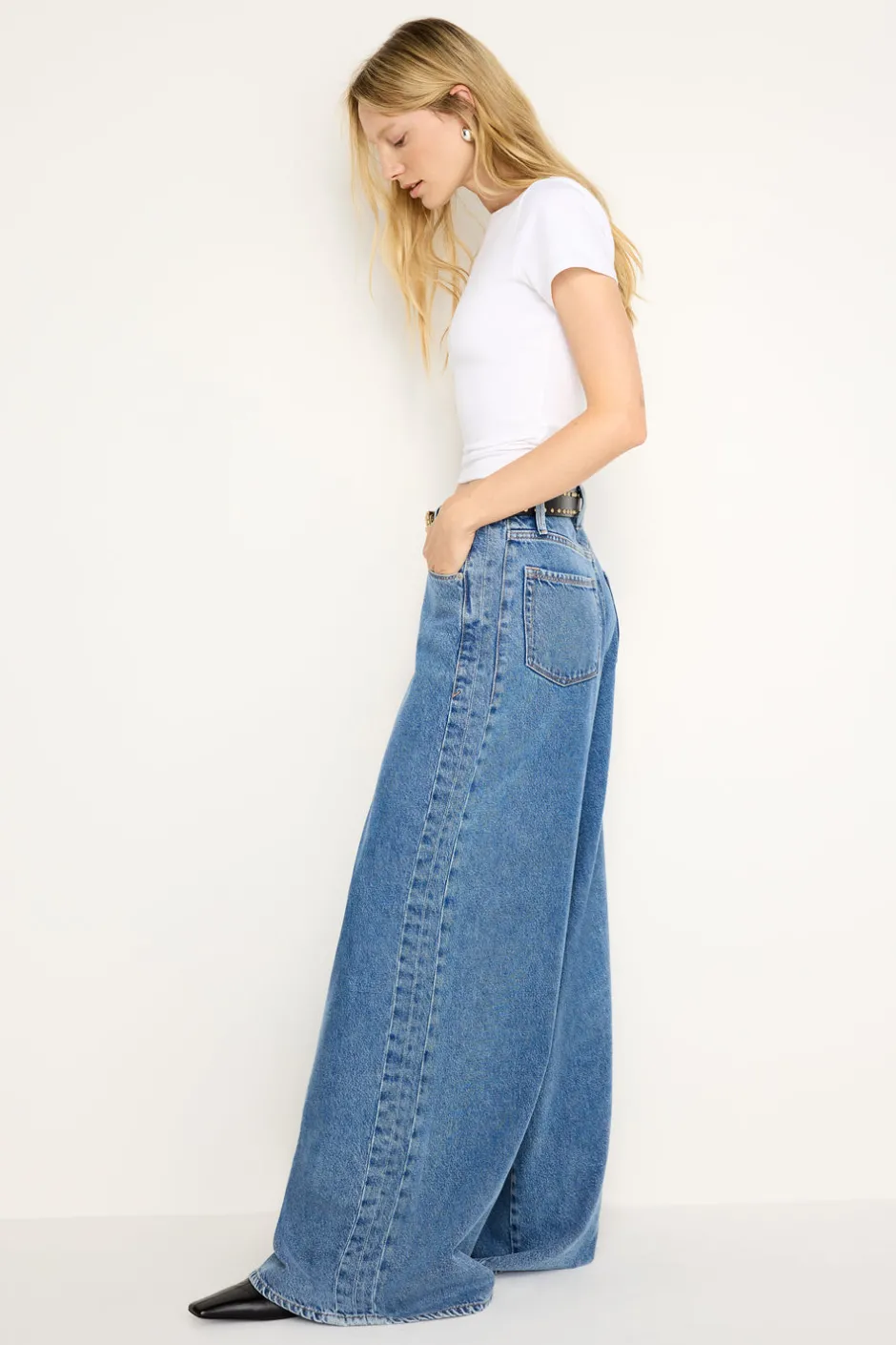 Good American Wide Leg<EXTREME WIDE JEANS Indigo682