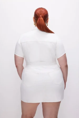 Good American Dresses<FIT FOR SUCCESS MINI DRESS White001