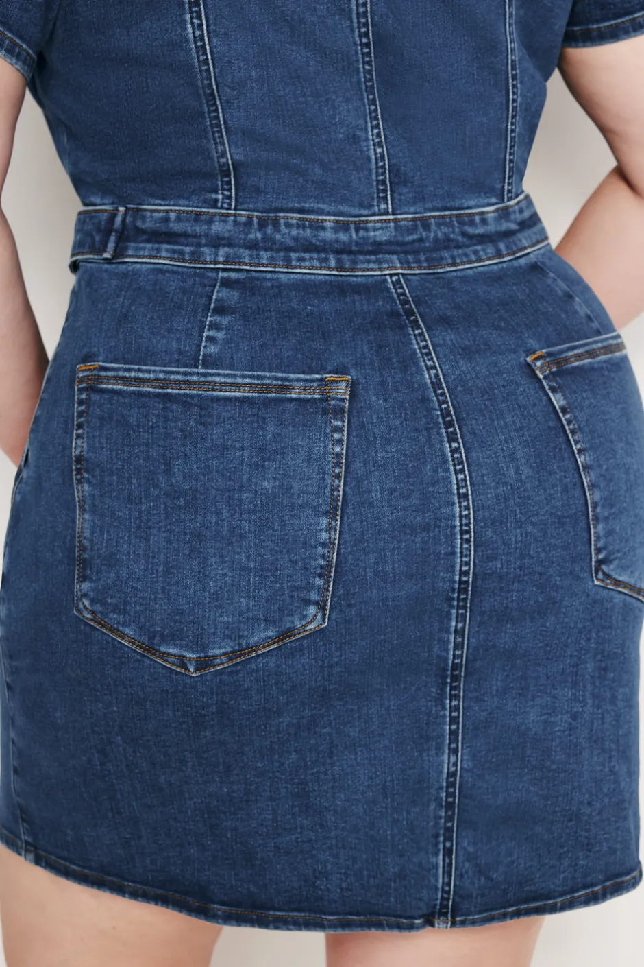 Good American Dresses<FIT FOR SUCCESS MINI DRESS Indigo594