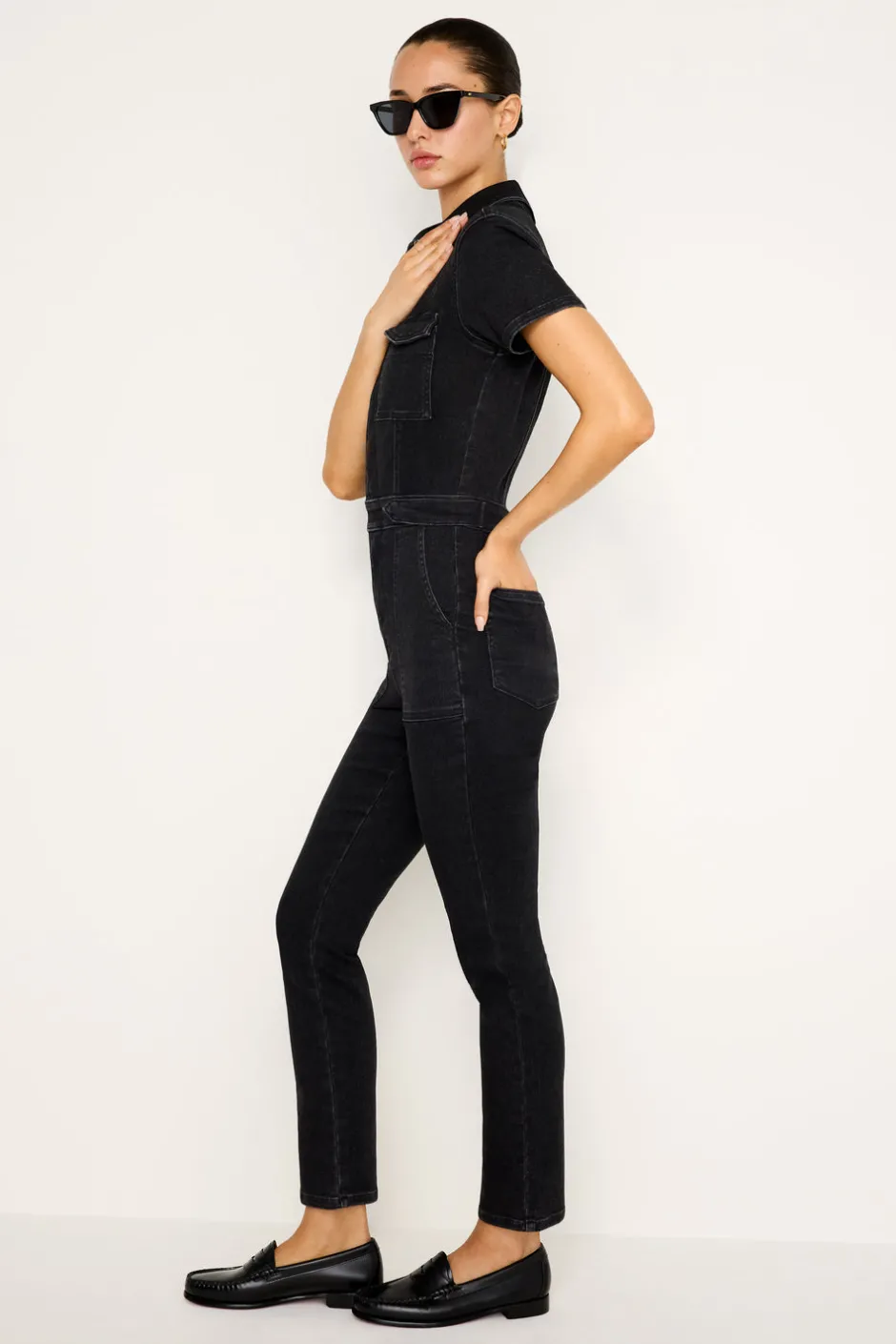 Good American Jumpsuits<FIT FOR SUCCESS JUMPSUIT Black367