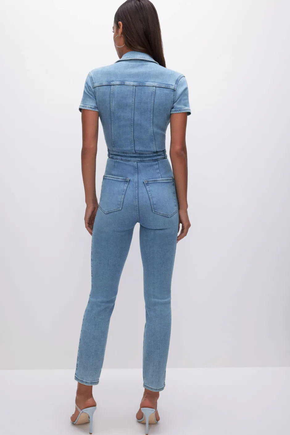 Good American Jumpsuits<FIT FOR SUCCESS JUMPSUIT Blue274