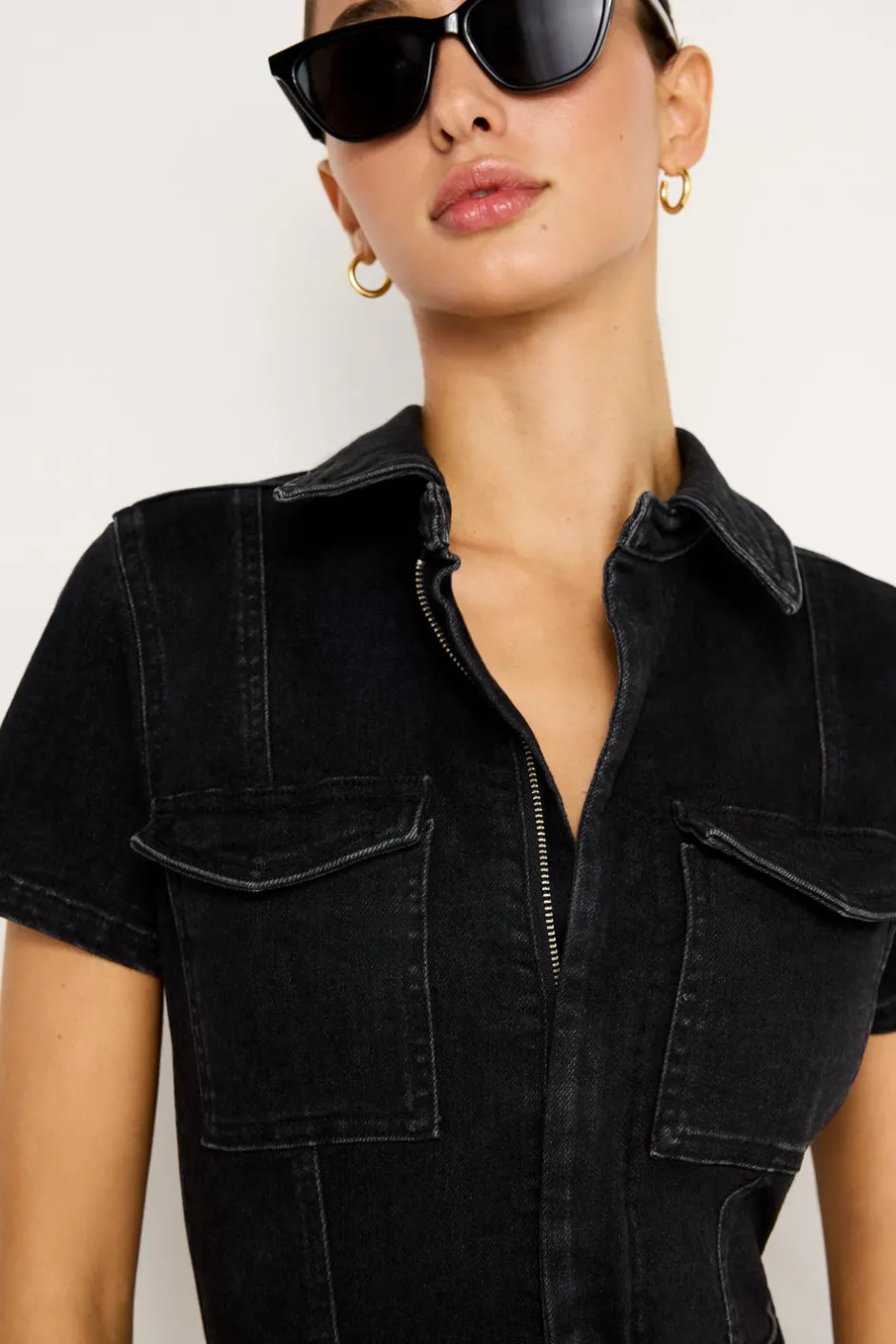 Good American Jumpsuits<FIT FOR SUCCESS JUMPSUIT Black367