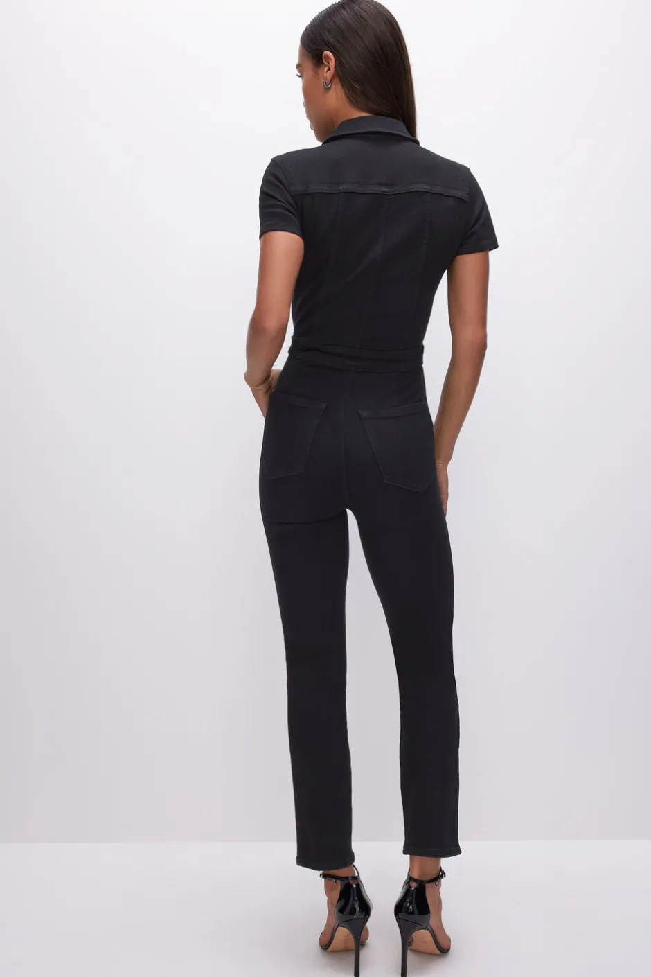 Good American Jumpsuits<FIT FOR SUCCESS JUMPSUIT Black099