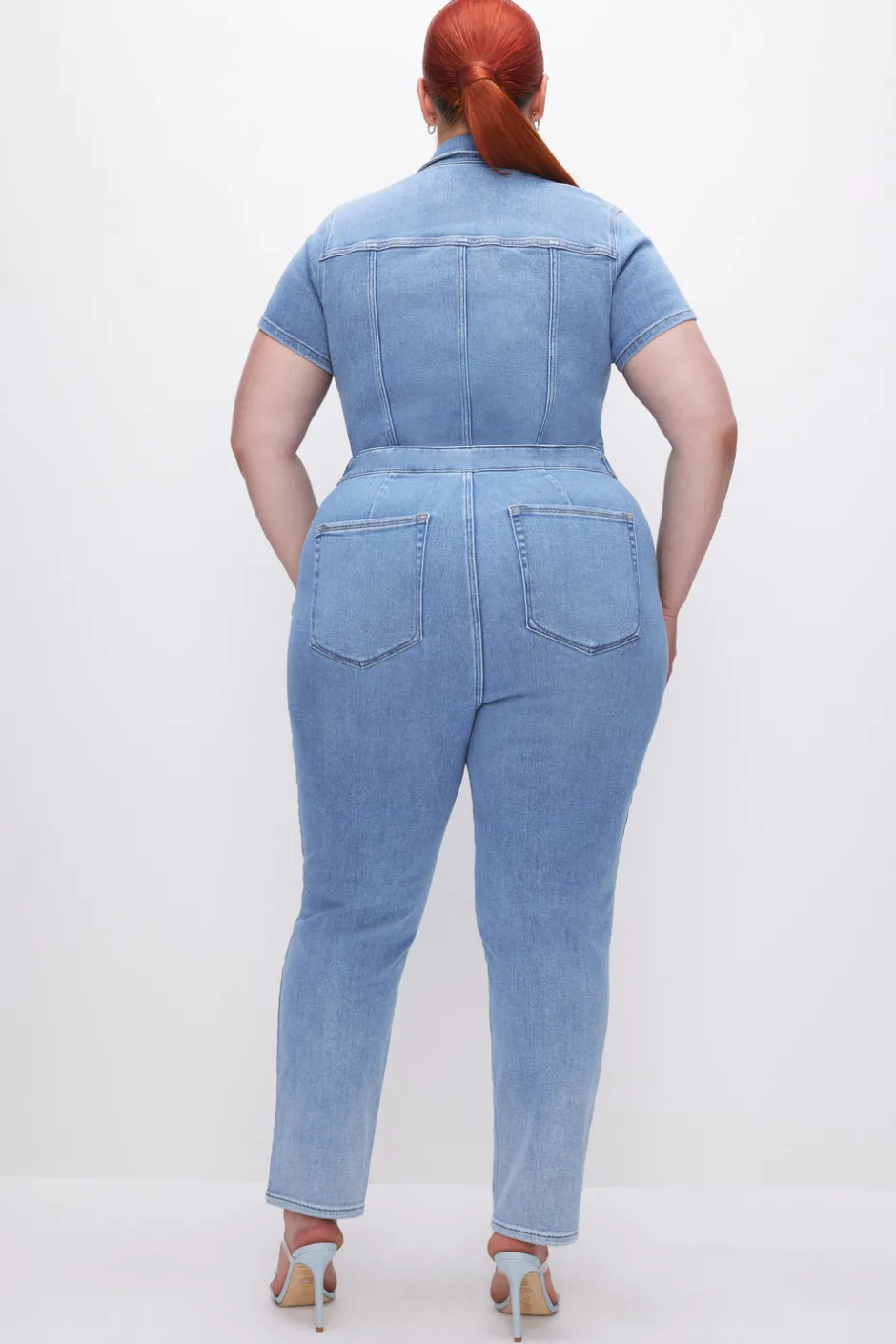 Good American Jumpsuits<FIT FOR SUCCESS JUMPSUIT Blue274