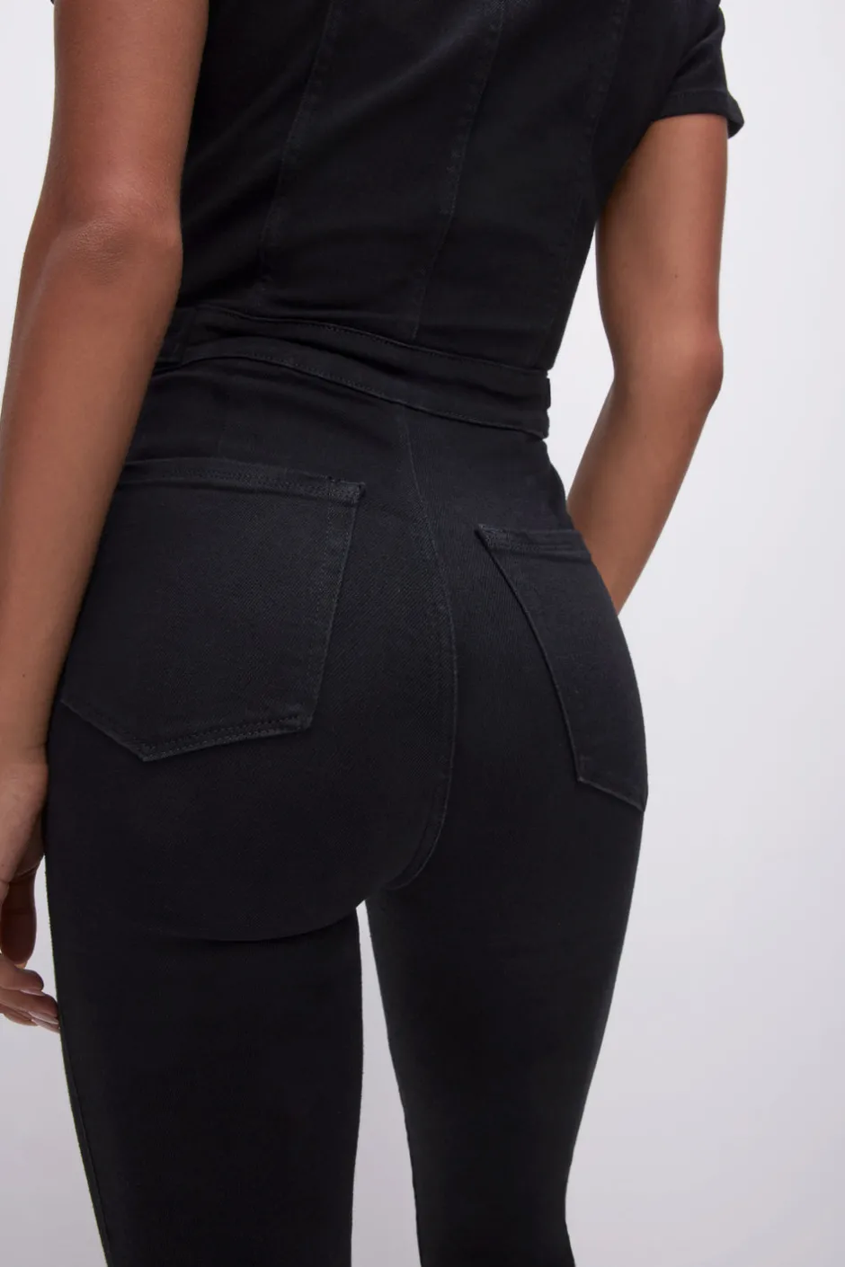 Good American Jumpsuits<FIT FOR SUCCESS JUMPSUIT Black099