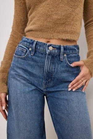 Good American Relaxed<GOOD BARREL RELAXED JEANS Indigo740