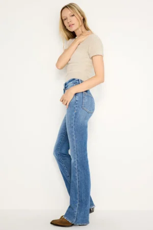 Good American Bootcut & Flare<GOOD CLASSIC SLIM BOOTCUT JEANS Indigo692