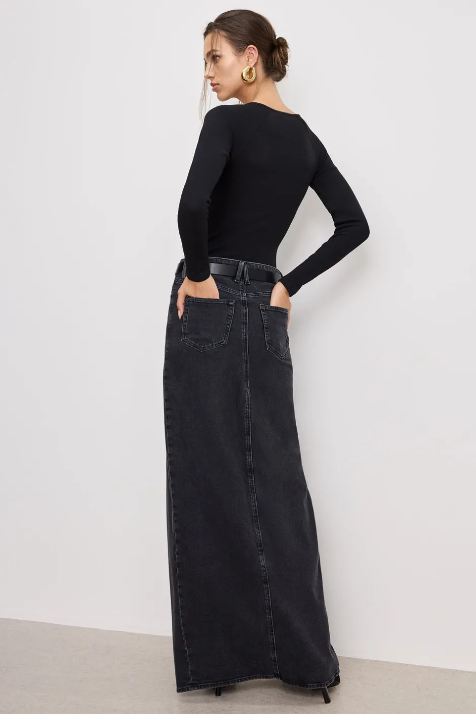 Good American Shorts & Skirts<GOOD EASE SKIRT Black351