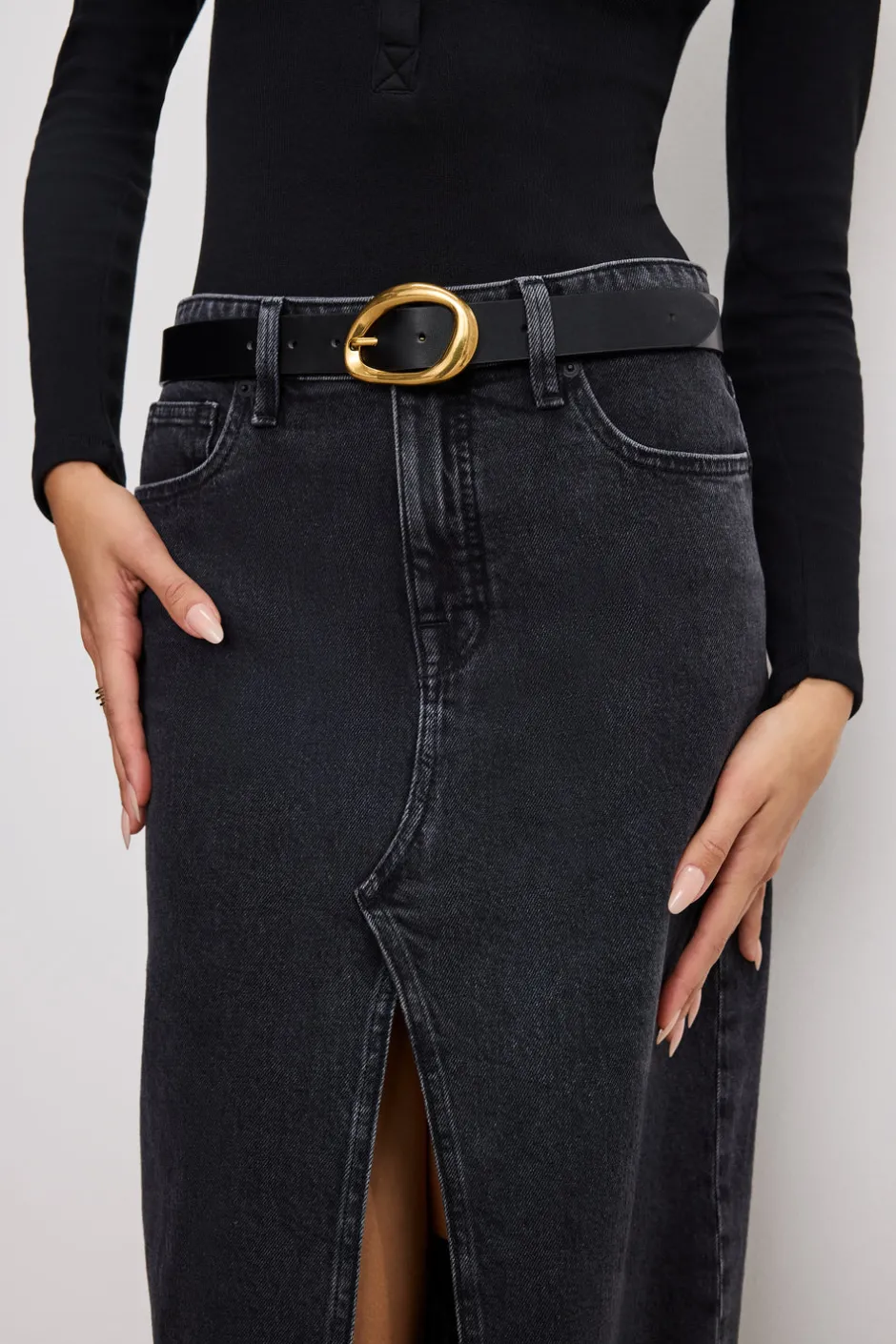 Good American Shorts & Skirts<GOOD EASE SKIRT Black351