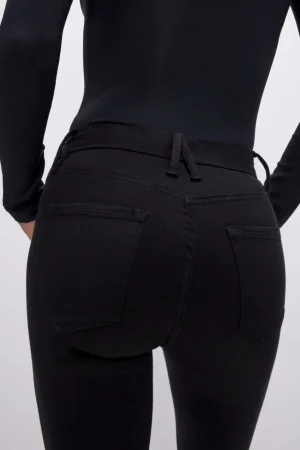 Good American Cropped Denim<GOOD LEGS SKINNY CROPPED JEANS Black001