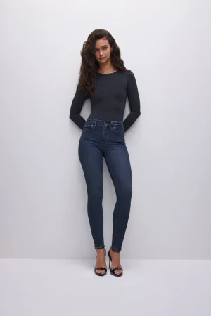 Good American Skinny | High-Rise<GOOD LEGS SKINNY JEANS Blue609