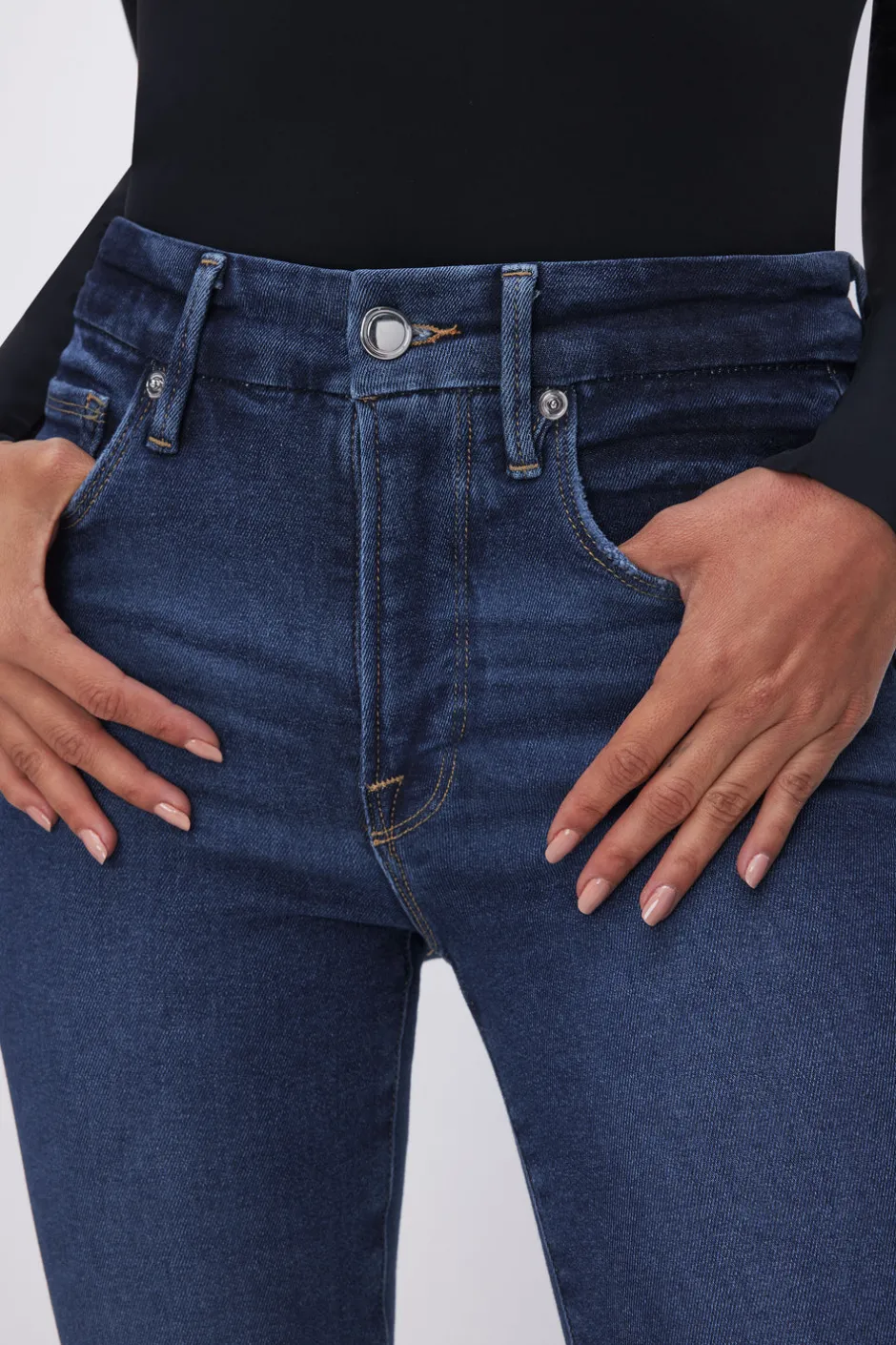 Good American Skinny | High-Rise<GOOD LEGS SKINNY JEANS Blue866