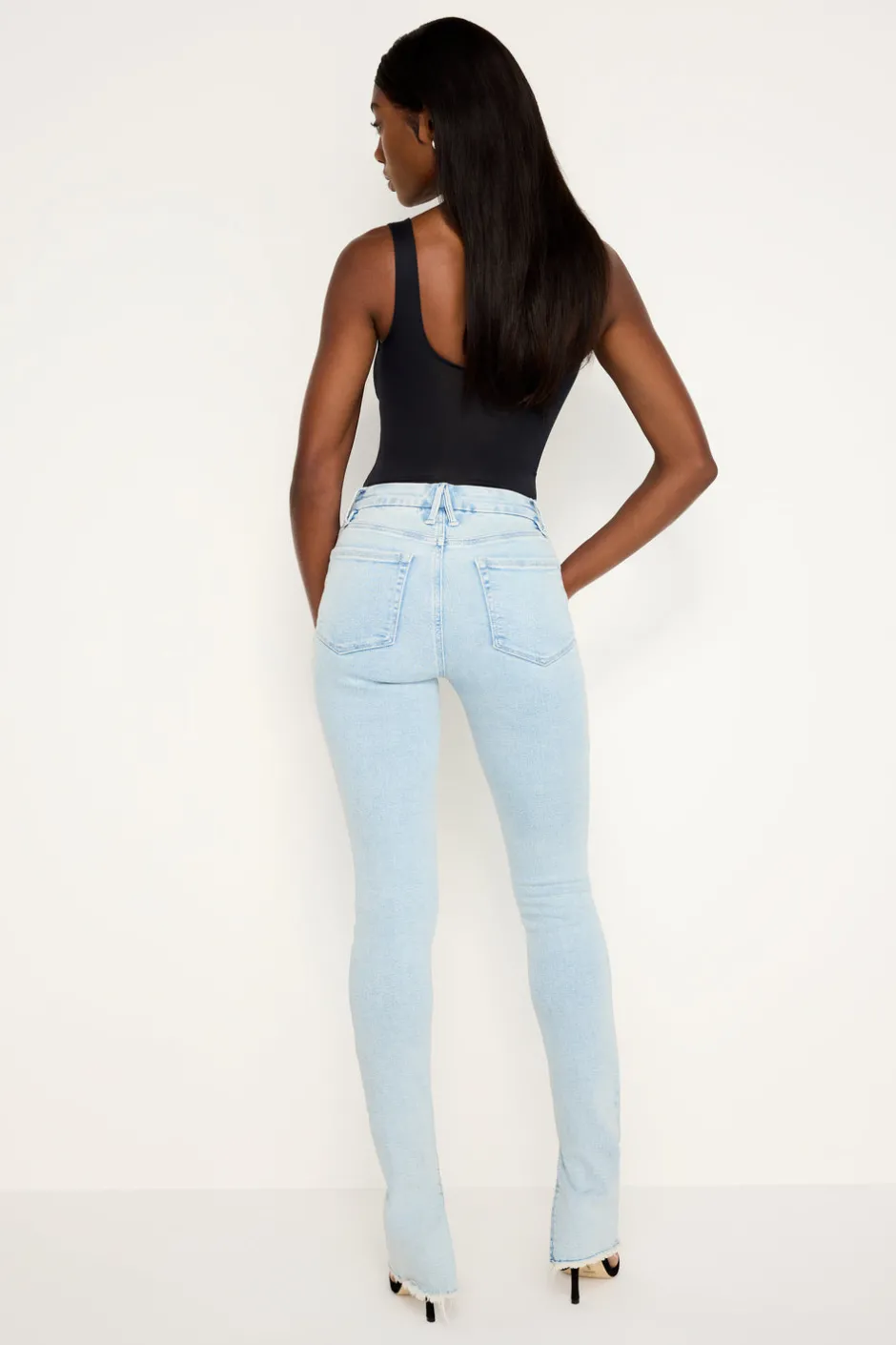 Good American Skinny | Mid-Rise<GOOD LEGS SKINNY JEANS Indigo686