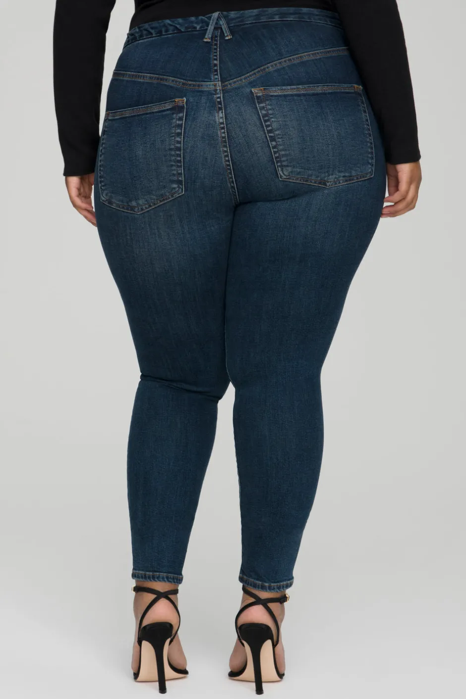 Good American Skinny | High-Rise<GOOD LEGS SKINNY JEANS Blue609