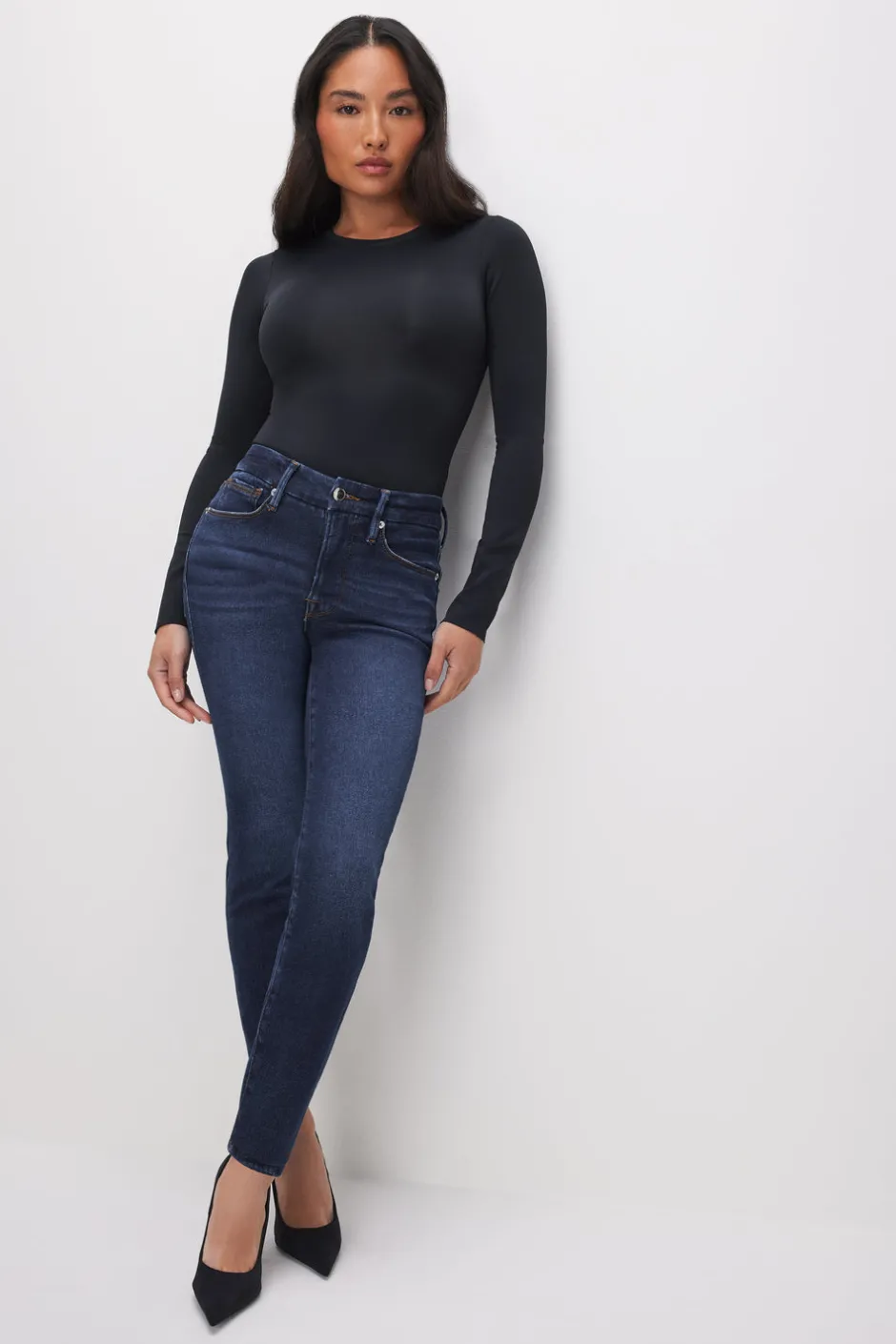 Good American Skinny<GOOD PETITE SKINNY JEANS Blue866