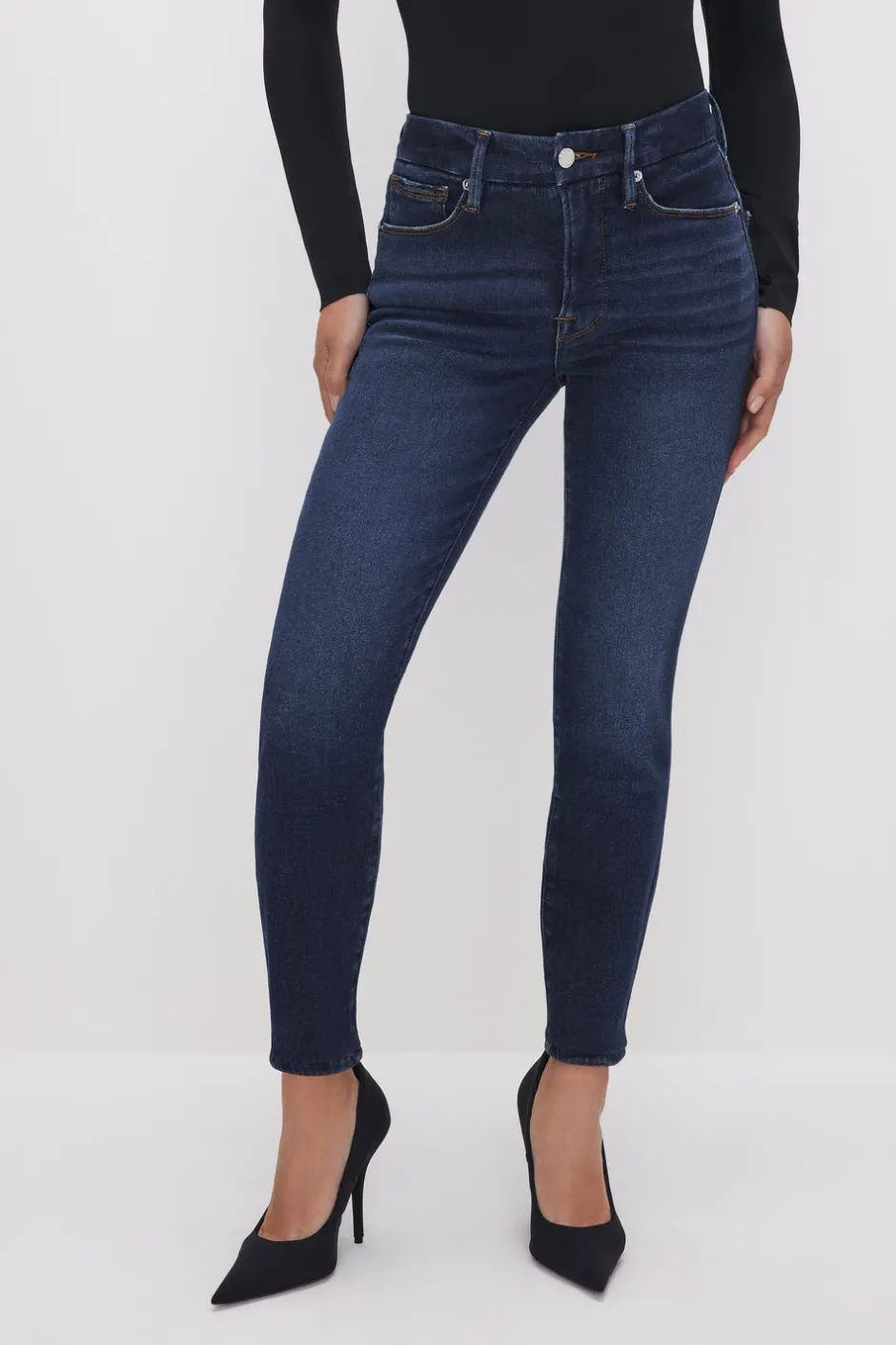 Good American Skinny<GOOD PETITE SKINNY JEANS Blue866