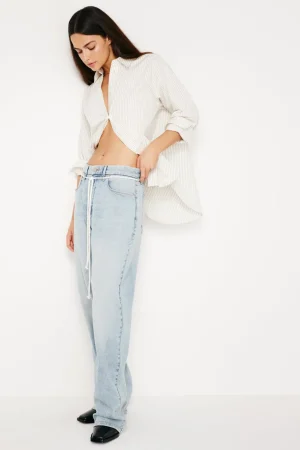Good American Relaxed<GOOD ’90s LOOSE JEANS Indigo666