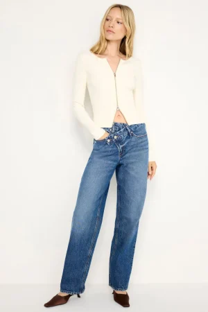 Good American Relaxed | Mid-Rise<GOOD ’90S RELAXED JEANS Indigo713