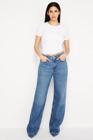 Good American Relaxed | High-Rise<GOOD ’90s RELAXED JEANS Blue541