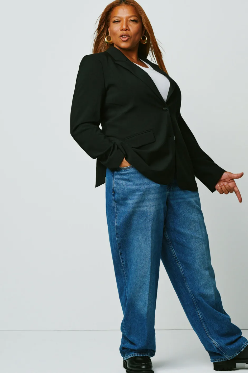 Good American Relaxed | High-Rise<GOOD ’90s RELAXED JEANS Blue541