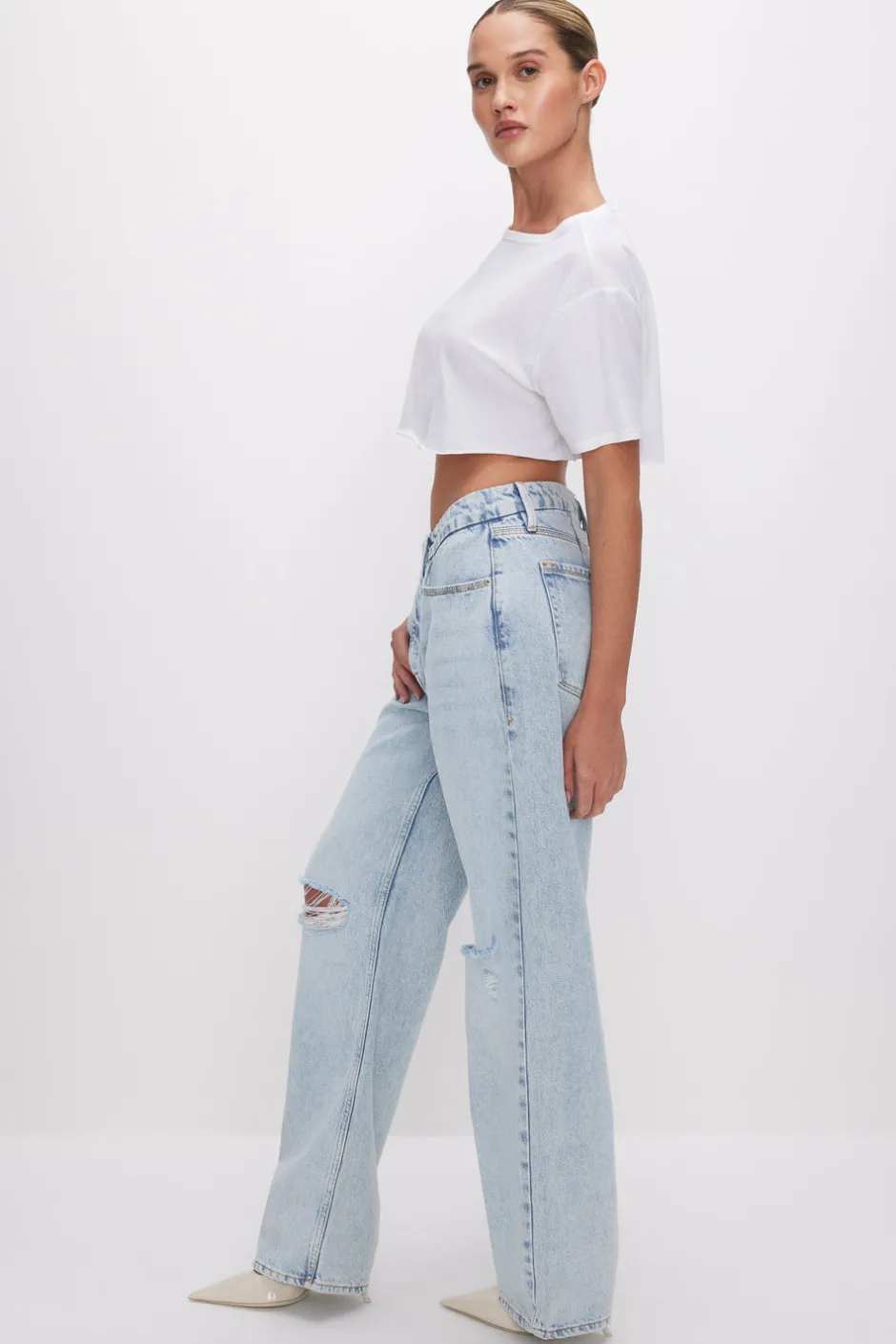 Good American Relaxed | Long Inseam<GOOD ’90s JEANS Blue542