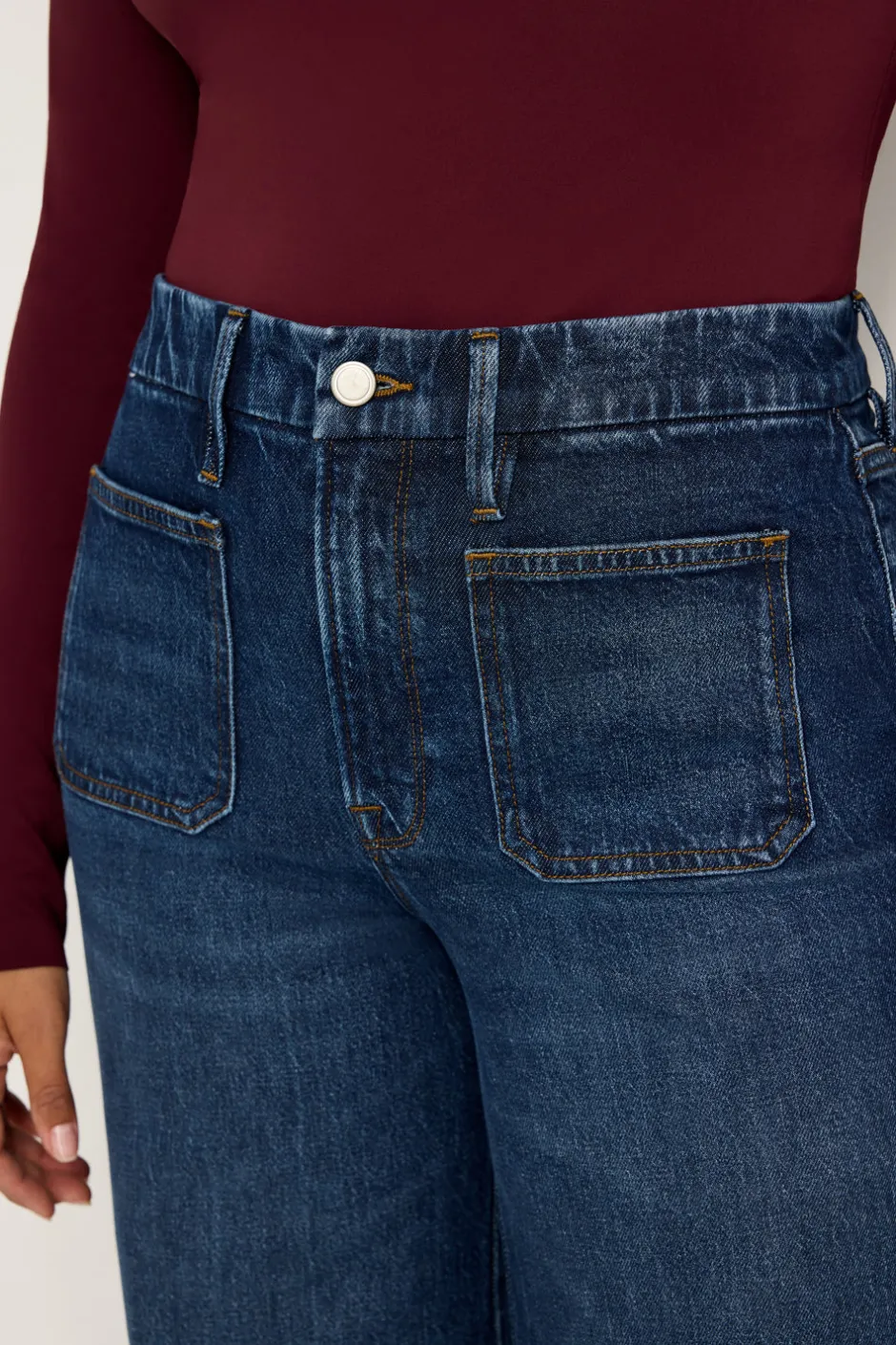 Good American Relaxed | Wide Leg<GOOD WAIST PALAZZO JEANS Indigo759
