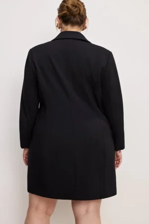 Good American Dresses<PONTE EMBELLISHED BLAZER DRESS Black001