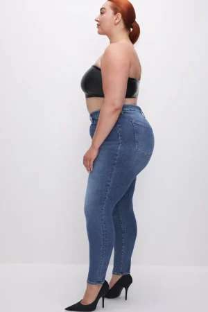 Good American Pants<POWER STRETCH PULL-ON SKINNY JEANS Indigo490