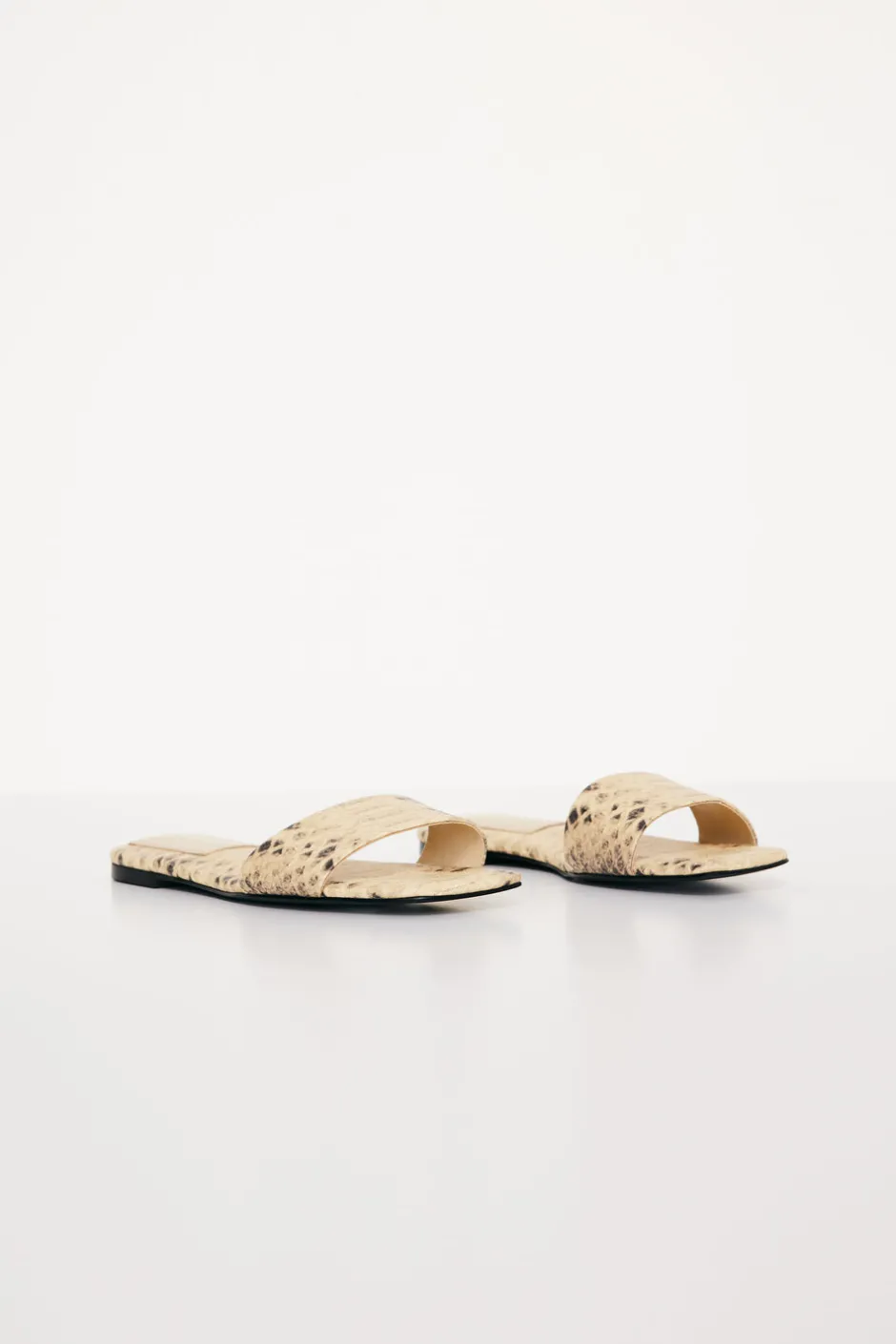 Good American Shoes<SLIDE SANDAL Npsp print