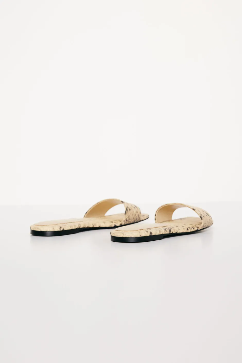 Good American Shoes<SLIDE SANDAL Npsp print
