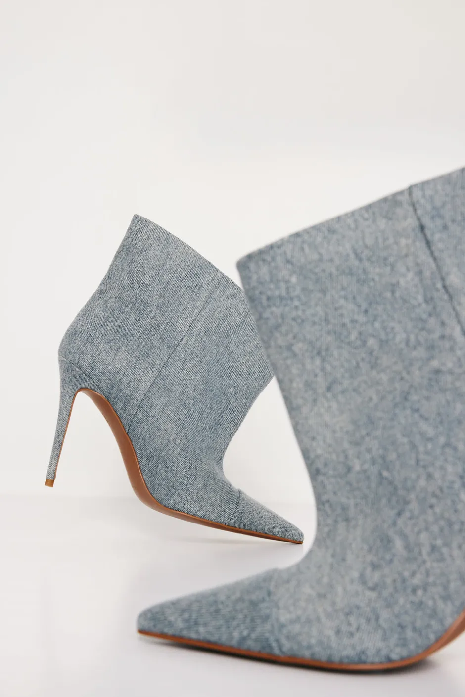 Good American Shoes<SLOUCHY ANKLE BOOT Indigo002