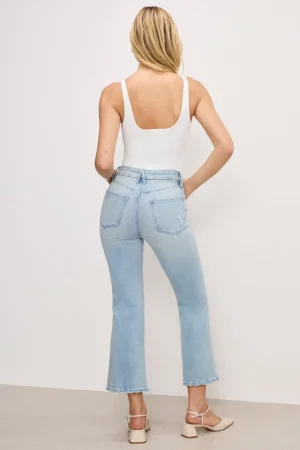 Good American Bootcut & Flare | Cropped Denim<SOFT-TECH GOOD LEGS CROP MINI BOOT JEANS Indigo743