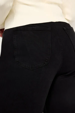 Good American Wide Leg<SOFT-TECH GOOD WAIST PALAZZO JEANS Black344
