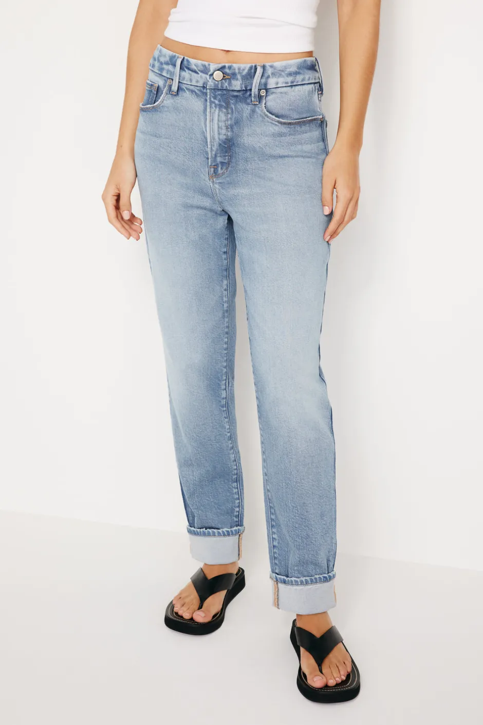Good American Straight<THE WEEKENDER JEANS Indigo510