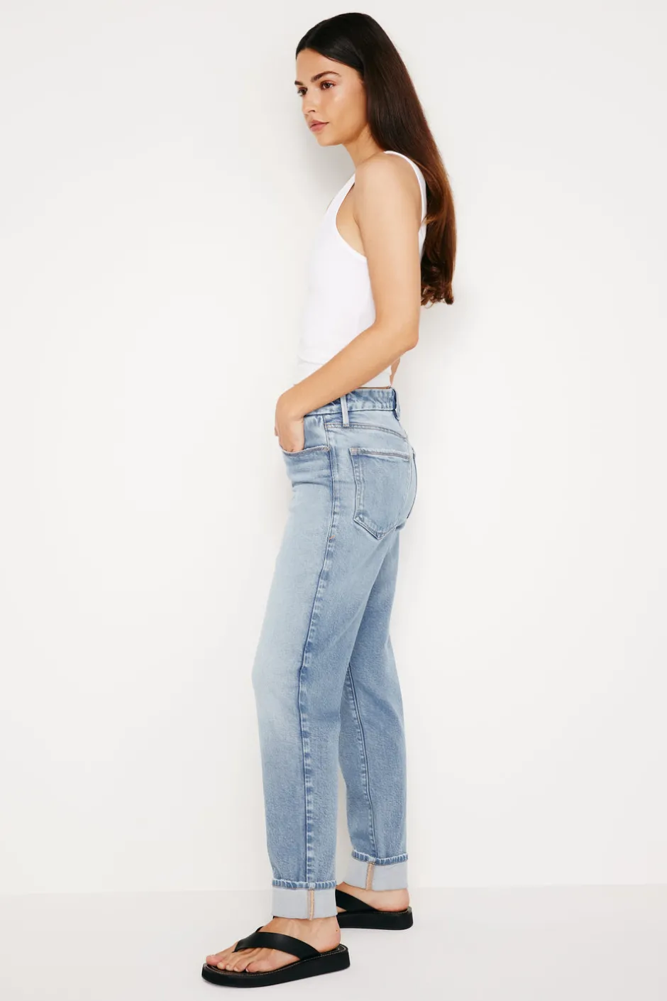 Good American Straight<THE WEEKENDER JEANS Indigo510